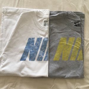 NIKE men's two tee shirts /Size L